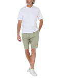 Oliver Sweeney Malvern Linen Drawstring Relaxed Fit Shorts, Olive
