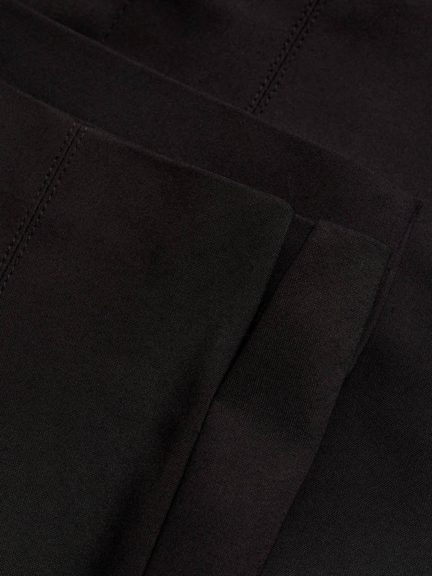 Product image 5 of 7, which shows Mango Malu Straight Trousers, Black, 10