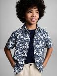 Mango Kids' Calatea Cotton Chino Shorts, Light Pastel Brown