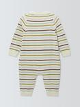 John Lewis Baby Stripe Romper, Multi