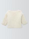 John Lewis Baby Borg Cardigan, Neutral
