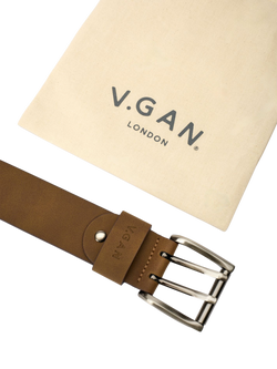 V.GAN Vegan Casual Belt - view 2, Brown