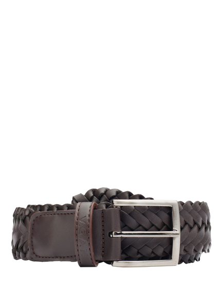 V.GAN Vegan Weave Belt, Brown