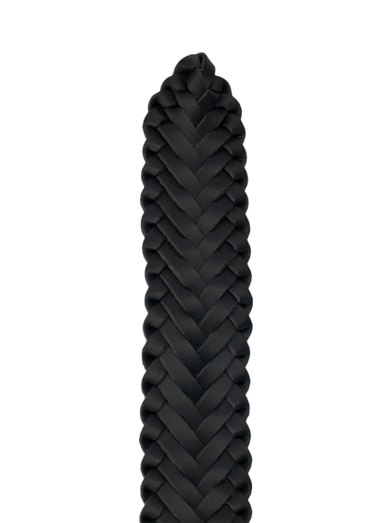 V.GAN Vegan Weave Belt - view 2, Black