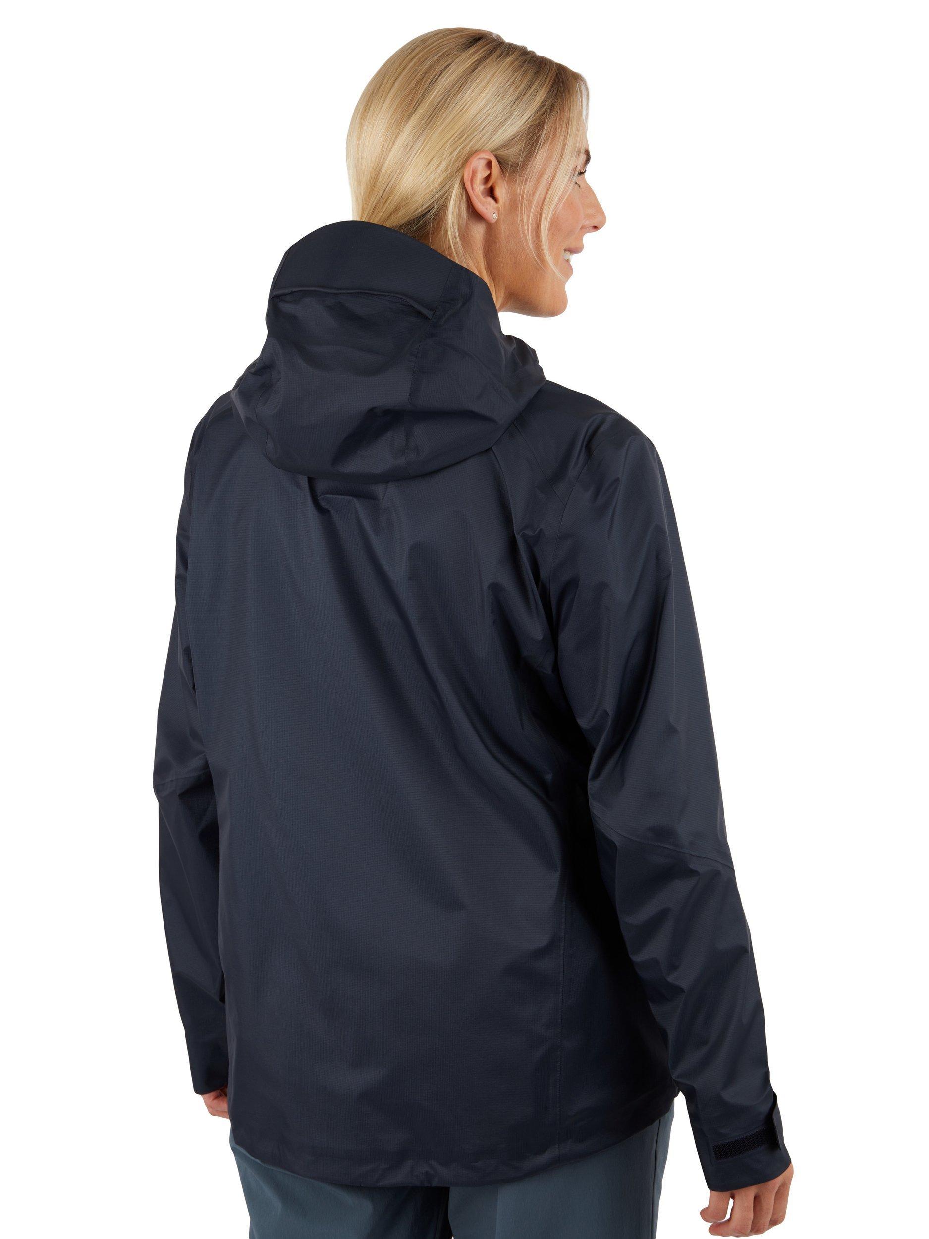 Product image 2 of 10, which shows Rohan Women's Aira Waterproof Jacket, True Navy, M