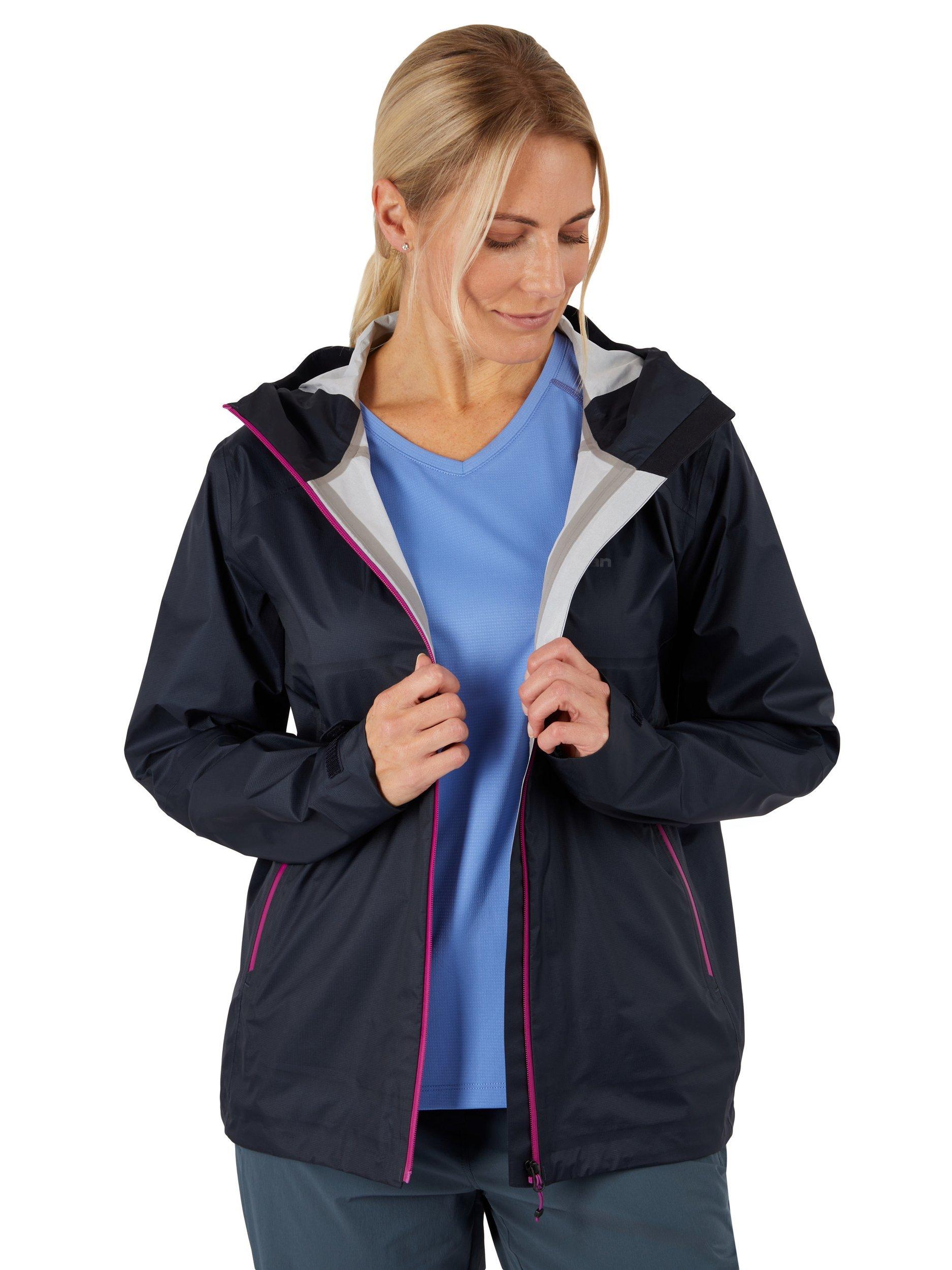 Product image 4 of 10, which shows Rohan Women's Aira Waterproof Jacket, True Navy, M