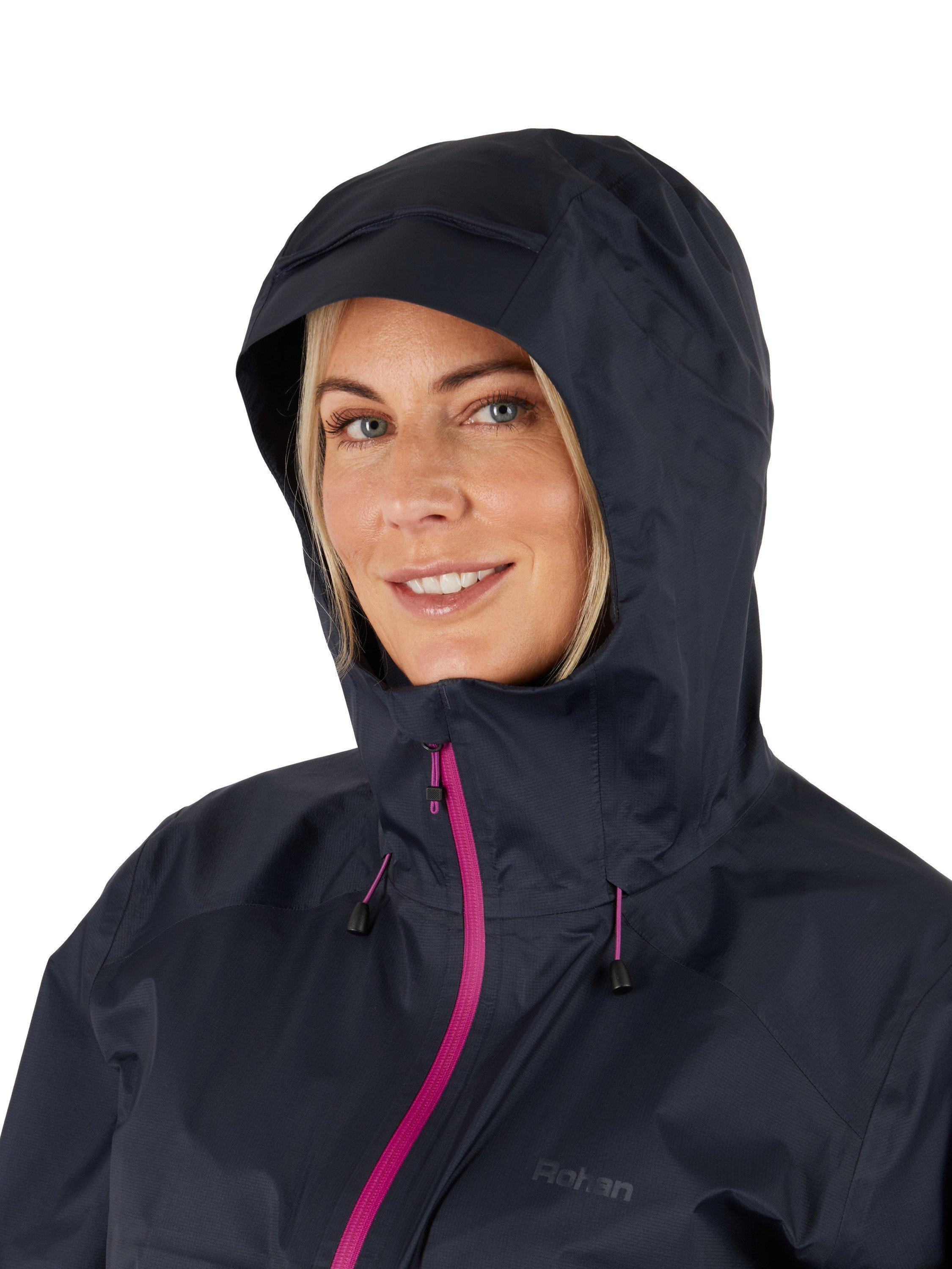 Product image 8 of 10, which shows Rohan Women's Aira Waterproof Jacket, True Navy, M