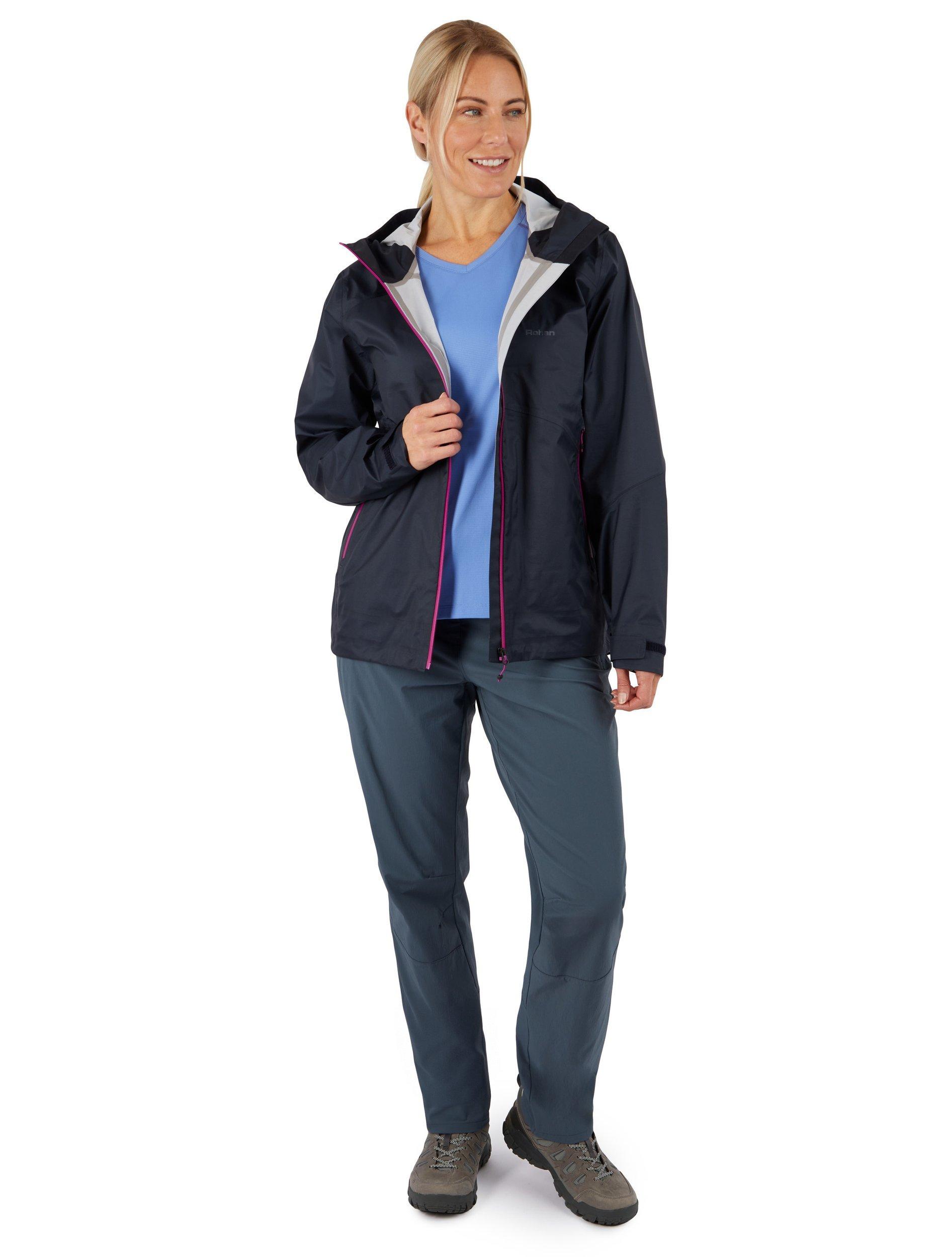 Product image 9 of 10, which shows Rohan Women's Aira Waterproof Jacket, True Navy, M