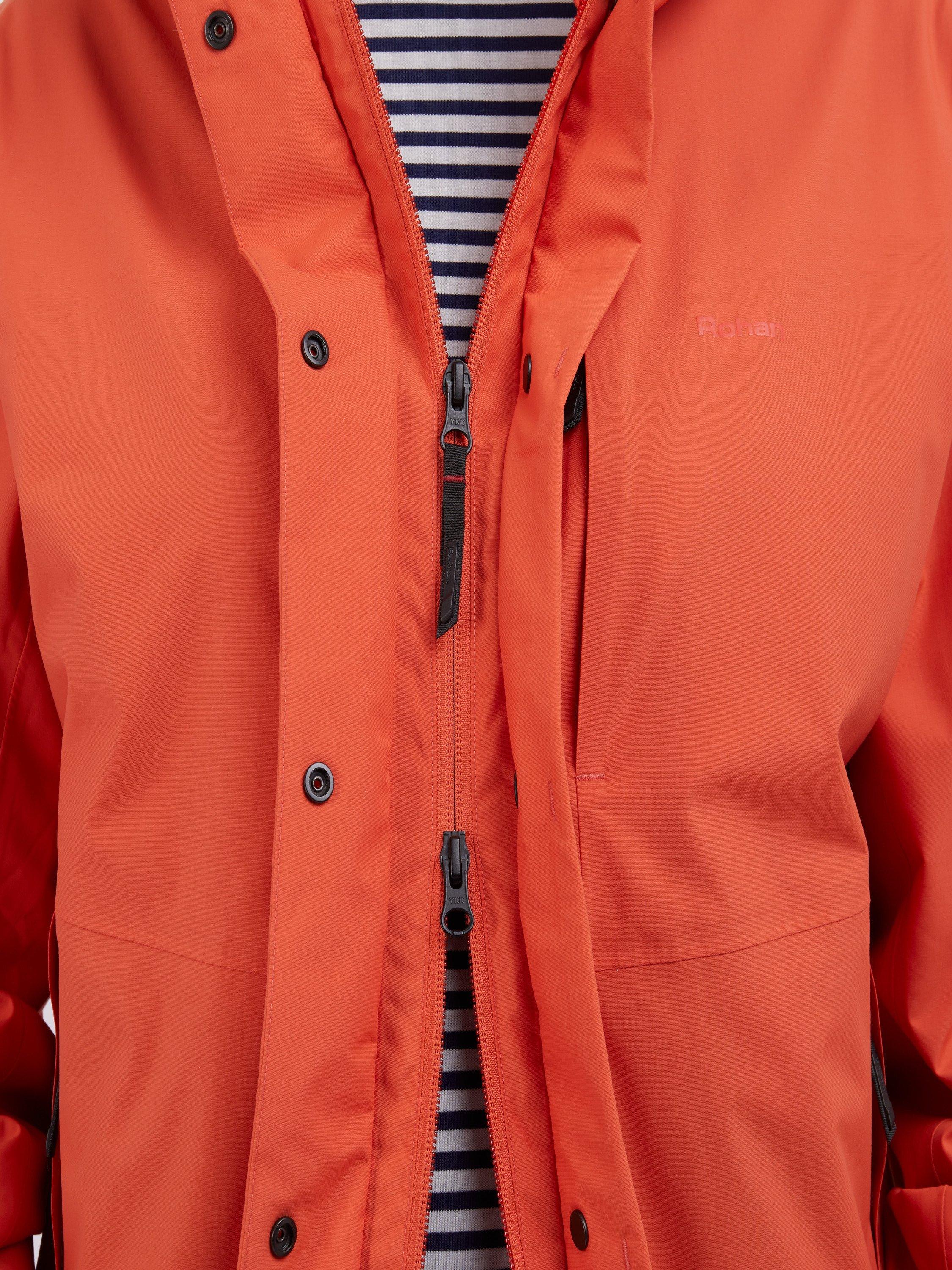 Product image 8 of 10, which shows Rohan Women's Brecon Jacket, Amalfi Orange, XS