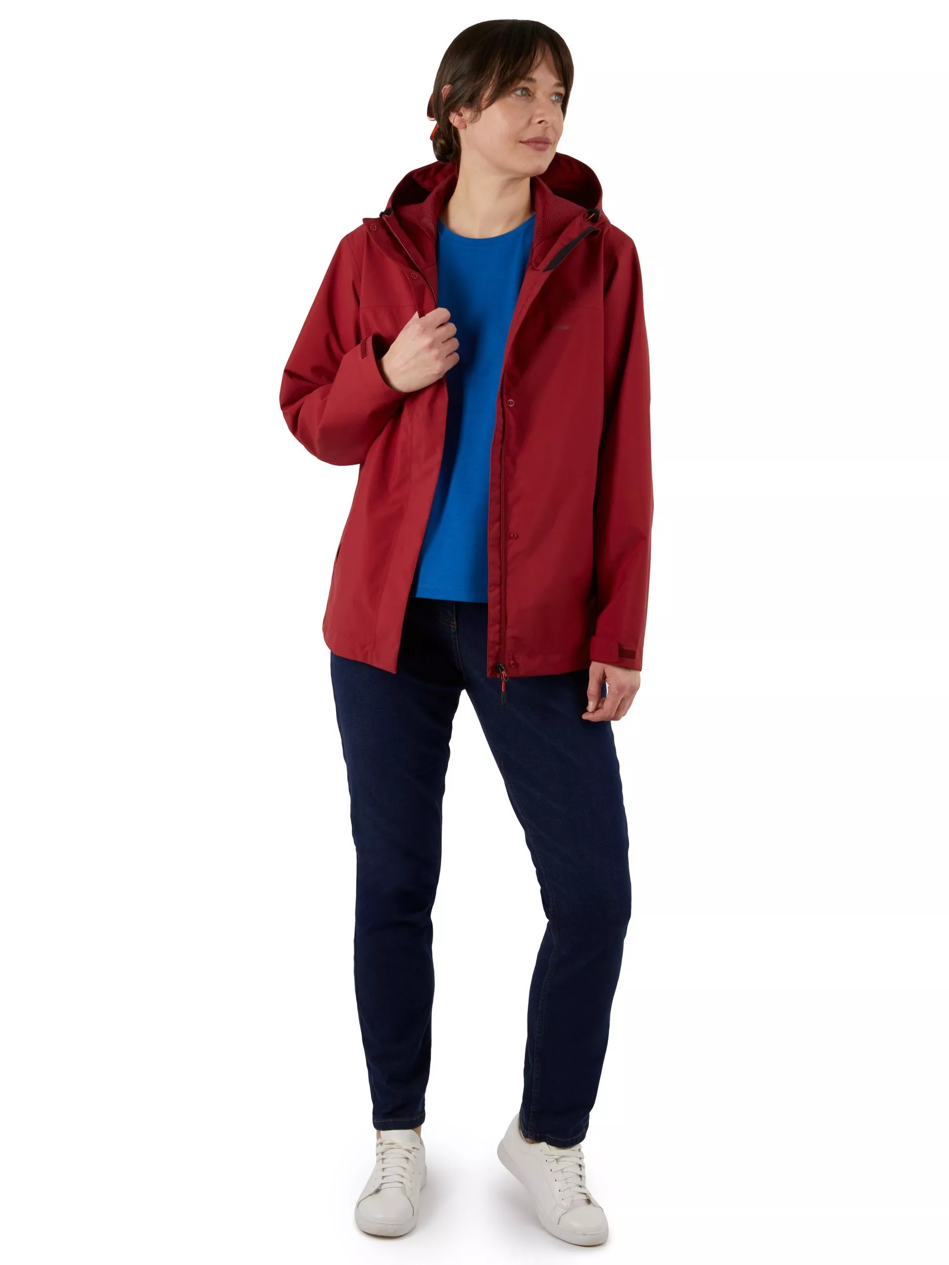 Veste Imperméable Rohan FARNE Pour Femme - Taille L, Occasion Très Bon état, Idéale Randonnée