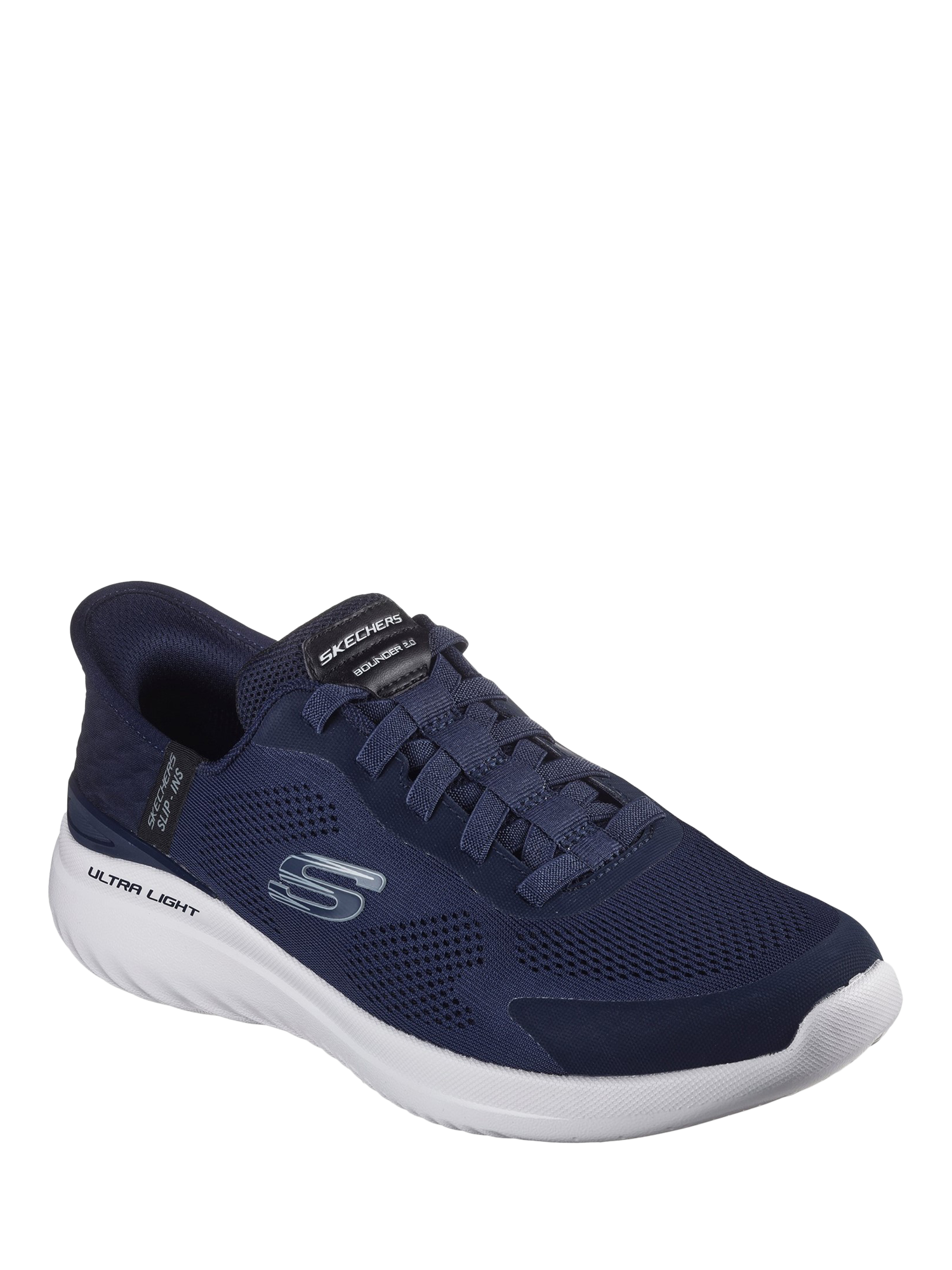 Product image 2 of 4, which shows Bounder 2.0 Emerged Wide Fit Trainer, Navy, 7