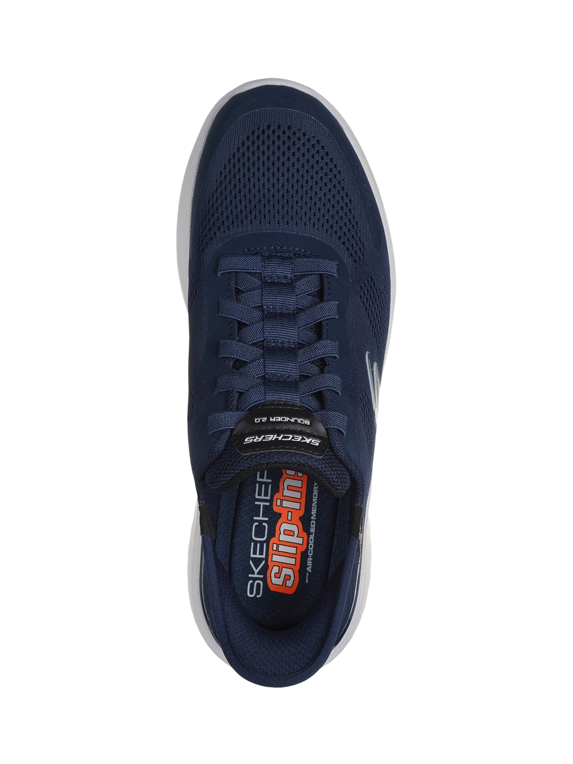 Product image 4 of 4, which shows Bounder 2.0 Emerged Wide Fit Trainer, Navy, 7