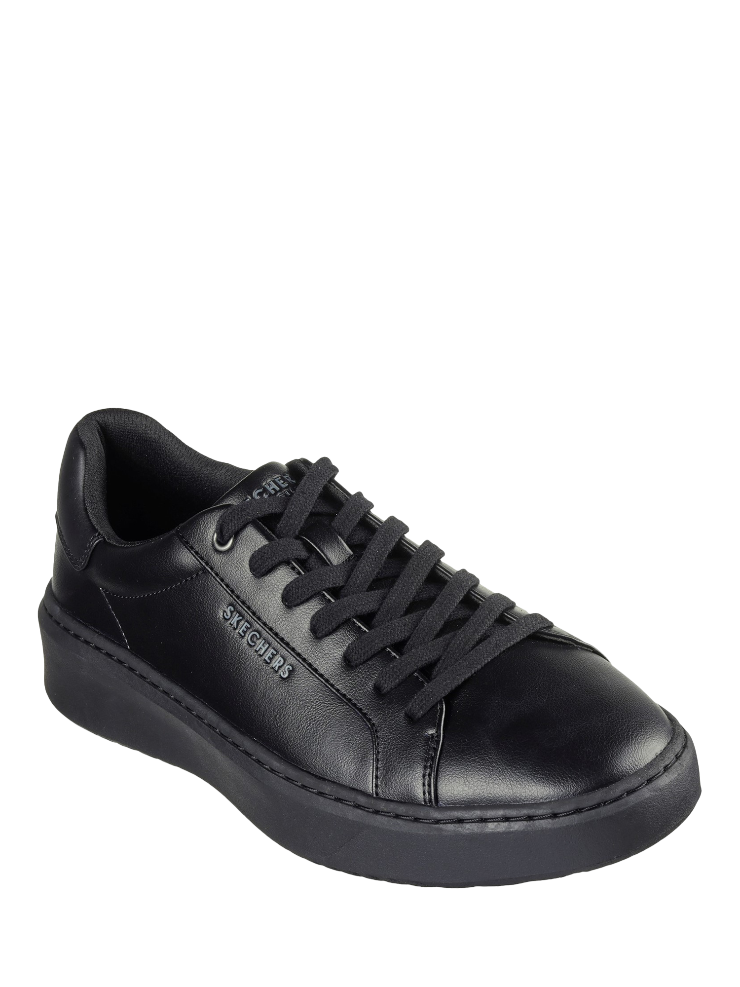 Product image 2 of 4, which shows Skechers Court Break Suit Trainers, Black, 6
