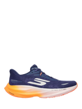 Skechers GO RUN Ride 12 Lace Up Trainers, Navy/Orange