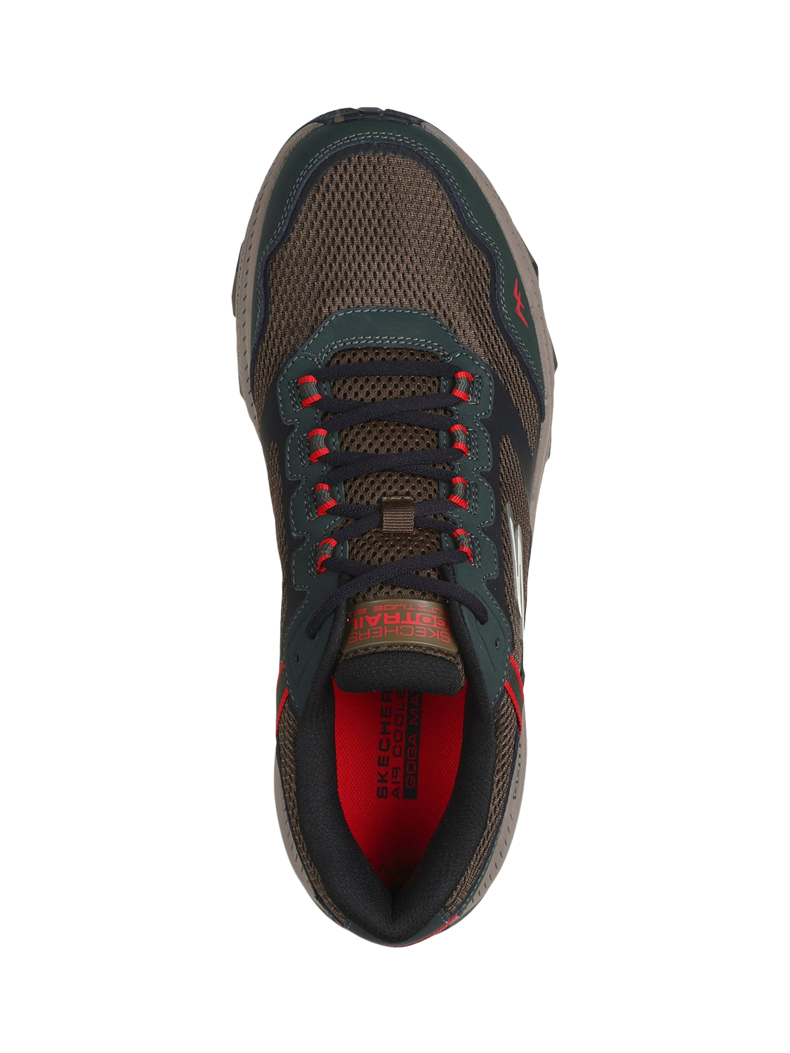 Product image 4 of 4, which shows Skechers GO RUN Trail Altitude 2.0 Marble Rock 3.0 Trainers, Olive, 6