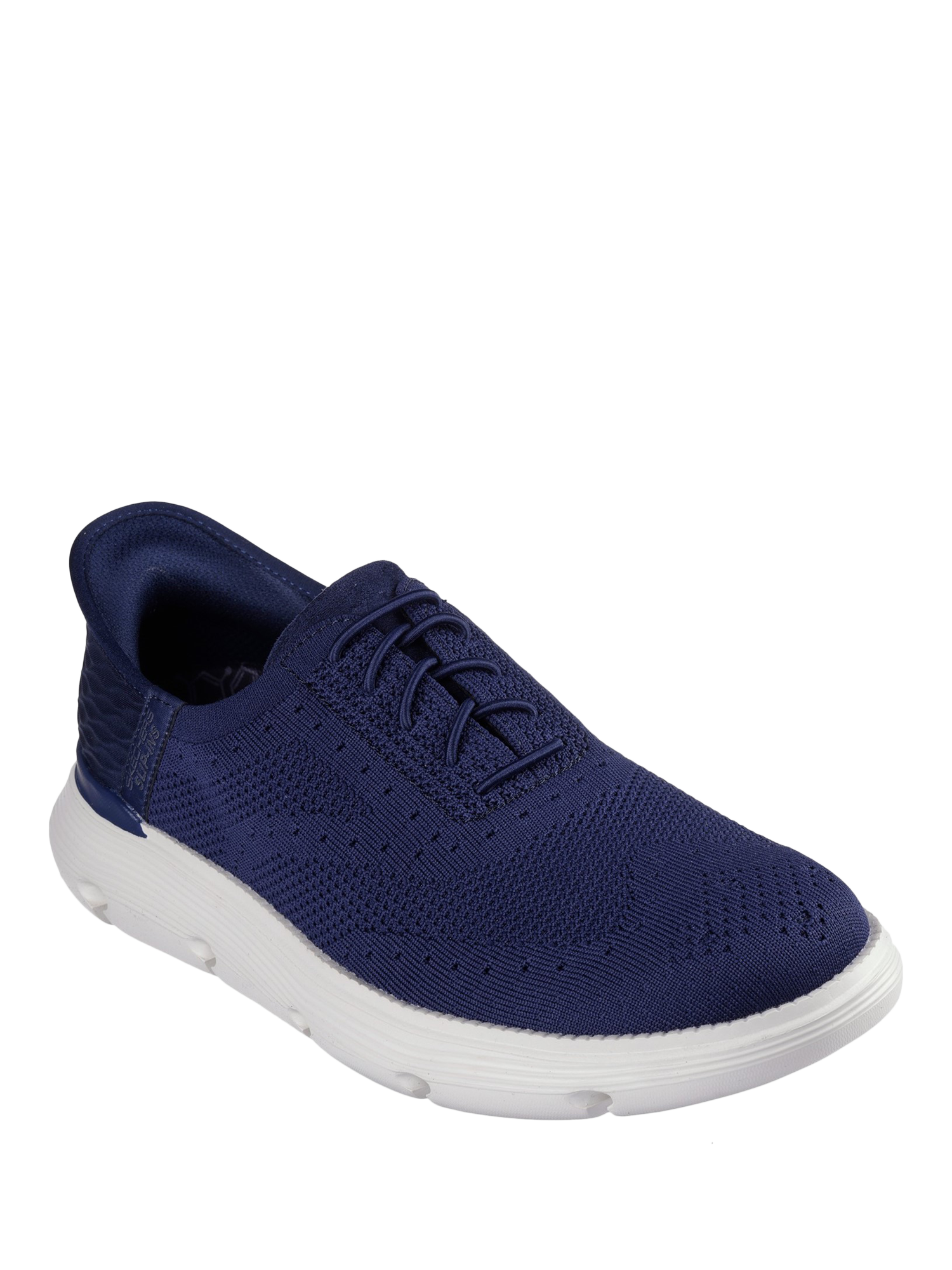 Product image 2 of 4, which shows Skechers Hands Free Slip-Ins Garza Palma Trainers, Navy, 6