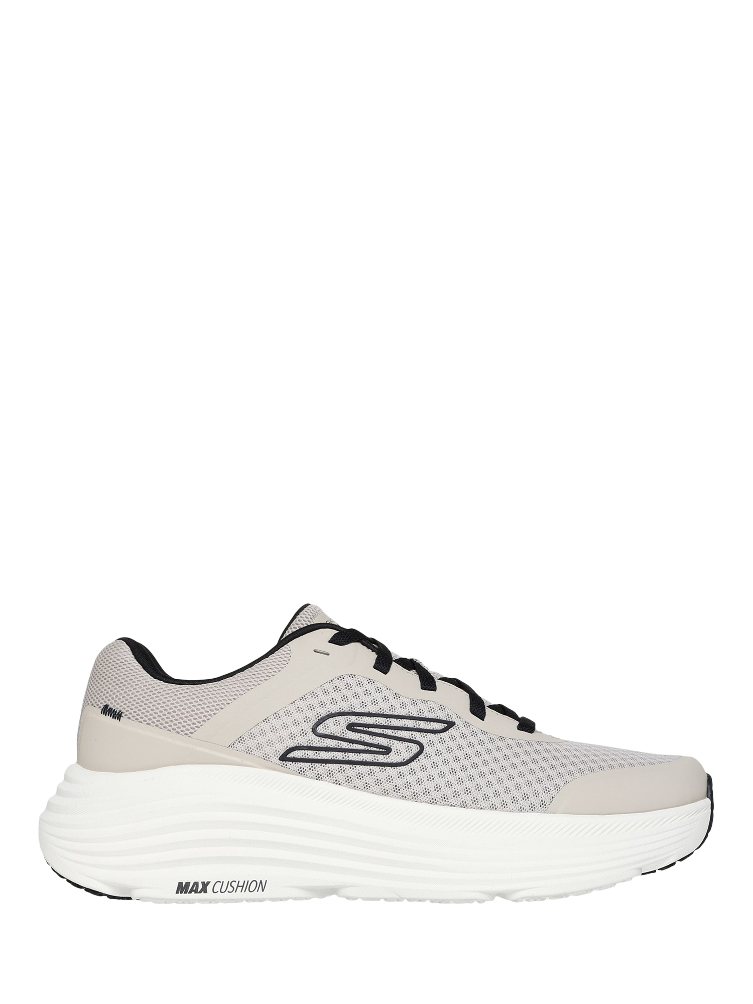Product image 1 of 4, which shows Skechers Max Cushioning Endeavour Lace Up Trainers, Taupe, 6