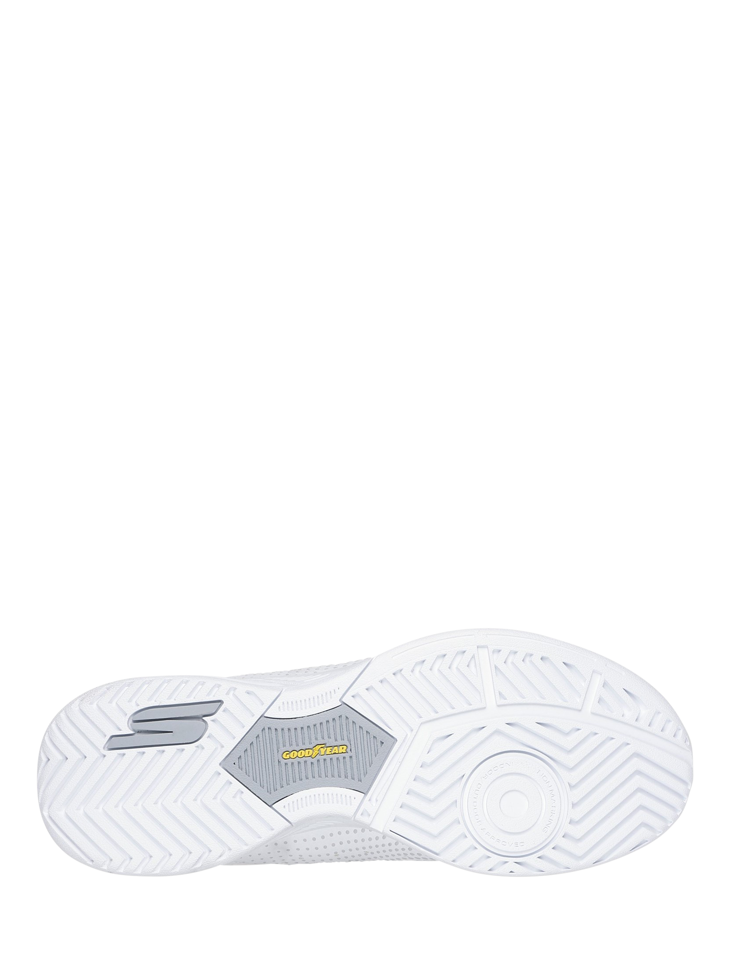 Product image 3 of 4, which shows Skechers Hands Free Slip-Ins Relaxed Fit Viper Court Reload Trainers, White, 6