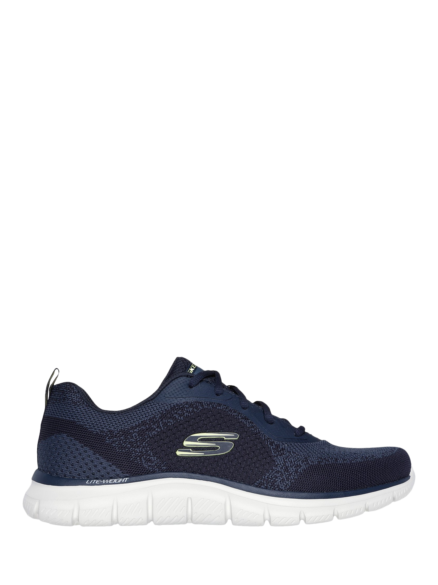 Product image 1 of 4, which shows Skechers Track Glendor Trainers, Navy, 6