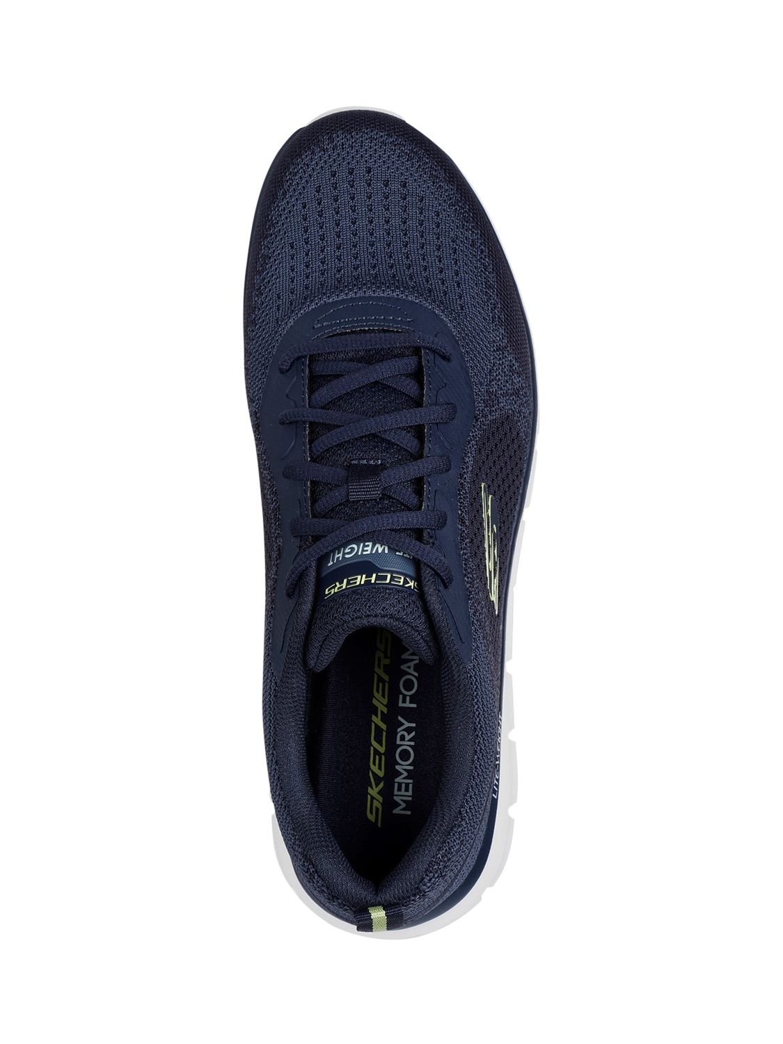 Product image 4 of 4, which shows Skechers Track Glendor Trainers, Navy, 6