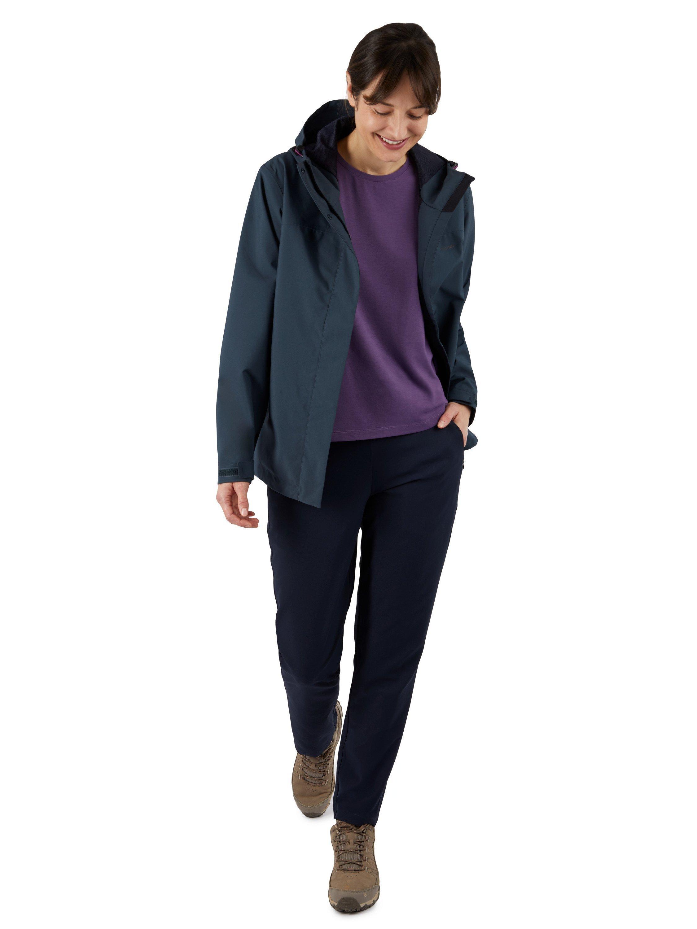 Product image 4 of 5, which shows Rohan Women's Amblers Trousers, True Navy, 8S