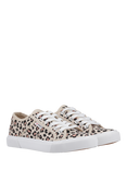 ONLY Nicola Canvas Lace Up Plimsolls, Cream