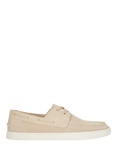 Dune London Blaizerss Knit Boat Shoes, Cream