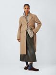 John Lewis Single Breasted Wool Blend Coat