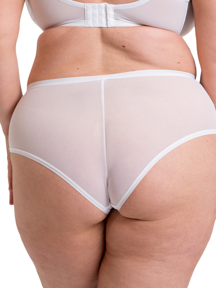 Curvy Kate Wonderfully Short Knickers - view 2, White