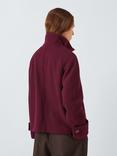 John Lewis Short Funnel Neck Wool Blend Jacket