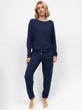 Cyberjammies Slouch Long Pyjama Set, Navy