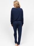 Cyberjammies Slouch Long Pyjama Set, Navy