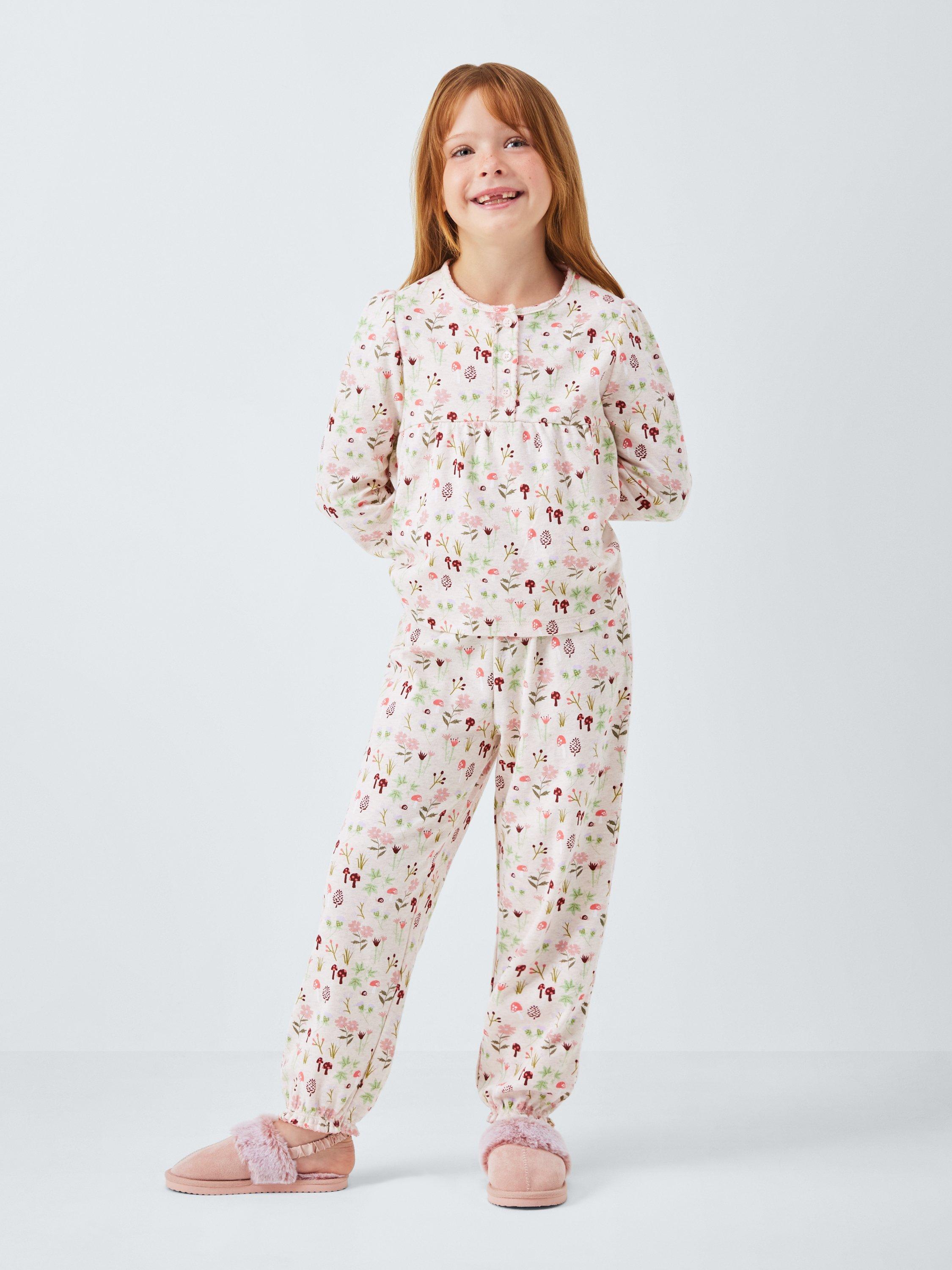 Product image 2 of 5, which shows John Lewis Kids' Slingback Slippers, Light Pink, 6 Jnr