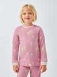 John Lewis Kids' Tulip Pyjamas, Pink