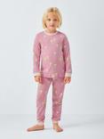 John Lewis Kids' Tulip Pyjamas, Pink
