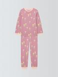 John Lewis Kids' Tulip Pyjamas, Pink