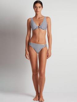 Ralph Lauren Ring Side Bikini Bottoms, Navy/Multi, Navy/Multi