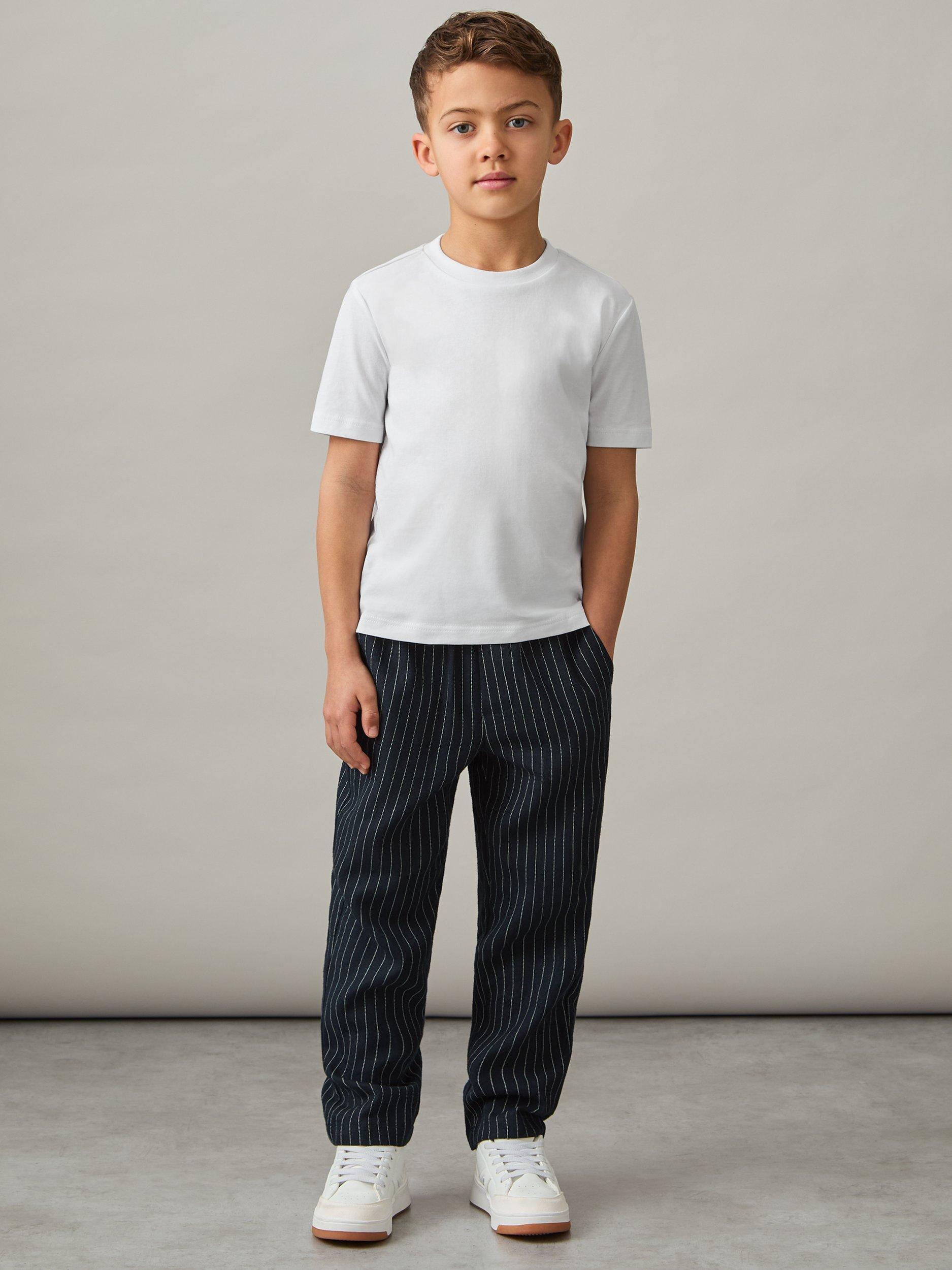 Product image 1 of 4, which shows Reiss Kids' Honor T-Shirts, Pack of 3, White, 13-14 years