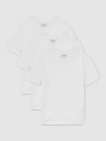 Reiss Kids' Honor T-Shirts, Pack of 3, White