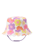Small Stuff Kids' Reversible Scallop Trim Sun Hat, Purple
