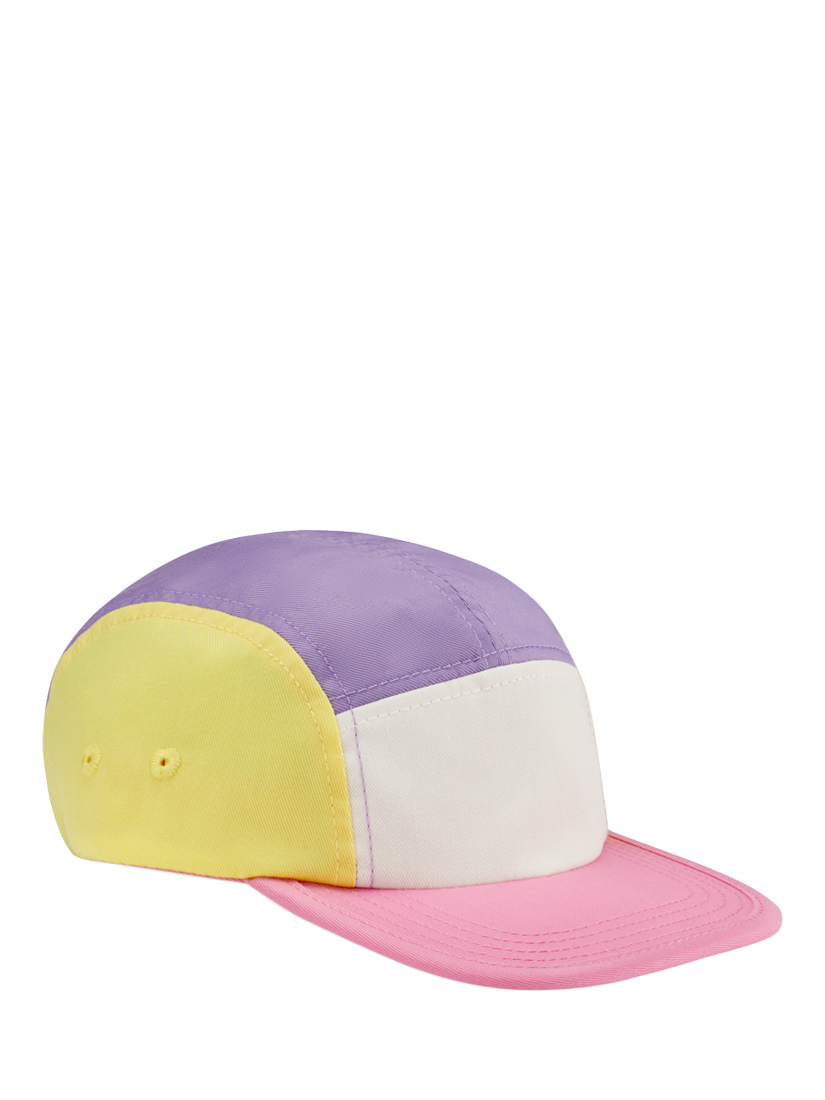 Small Stuff Kids' Colour Block Baseball Cap, Pink