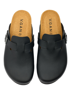 V.GAN Vegan Taro Footbed Mules - view 2, Black
