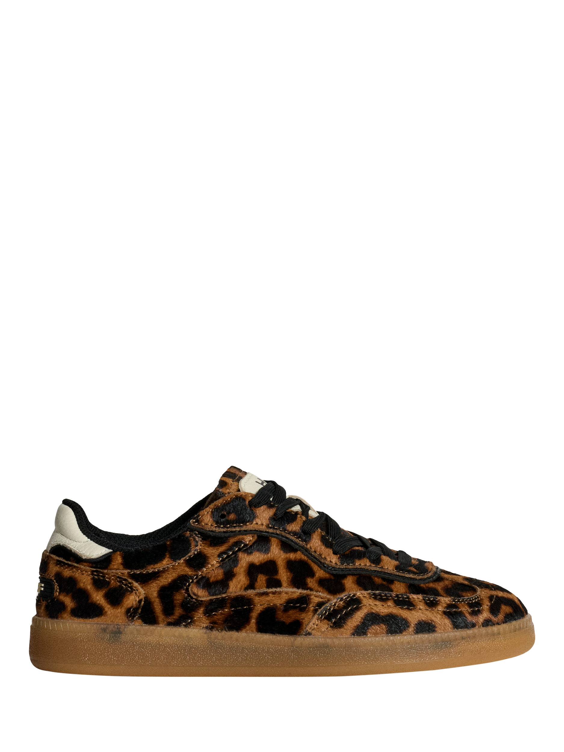 HOFF Alley Leopard Print Lace Up Trainers