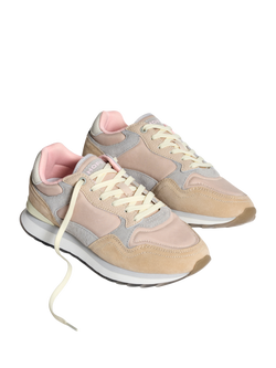 HOFF Antibes Lace Up Trainers - view 2, Beige/Multi