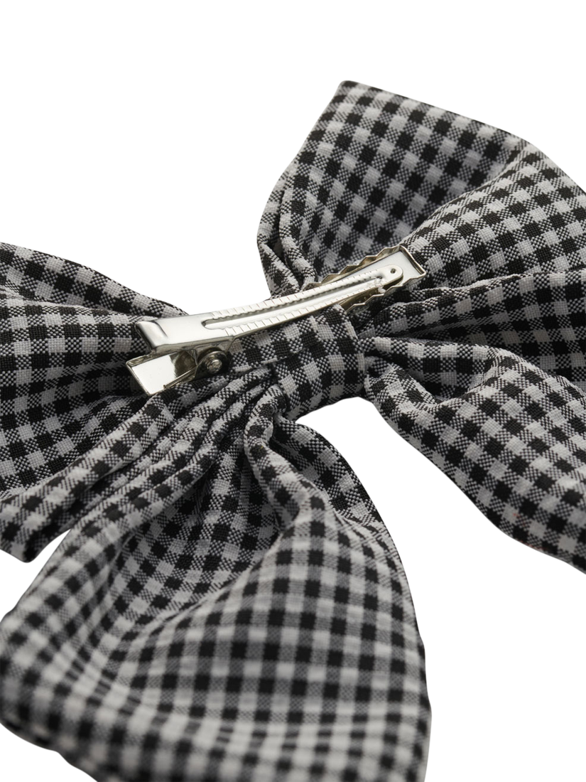 Product image 3 of 3, which shows Stych Kids' Gem Bow Hair Clip, Black, One Size