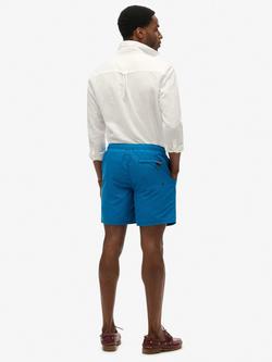 Superdry Premium Embroidered 17" Swim Shorts - view 2, Twilight Blue