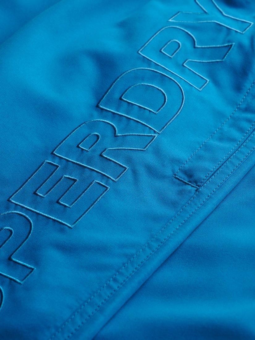 Product image 6 of 7, which shows Superdry Premium Embroidered 17" Swim Shorts, Twilight Blue, S