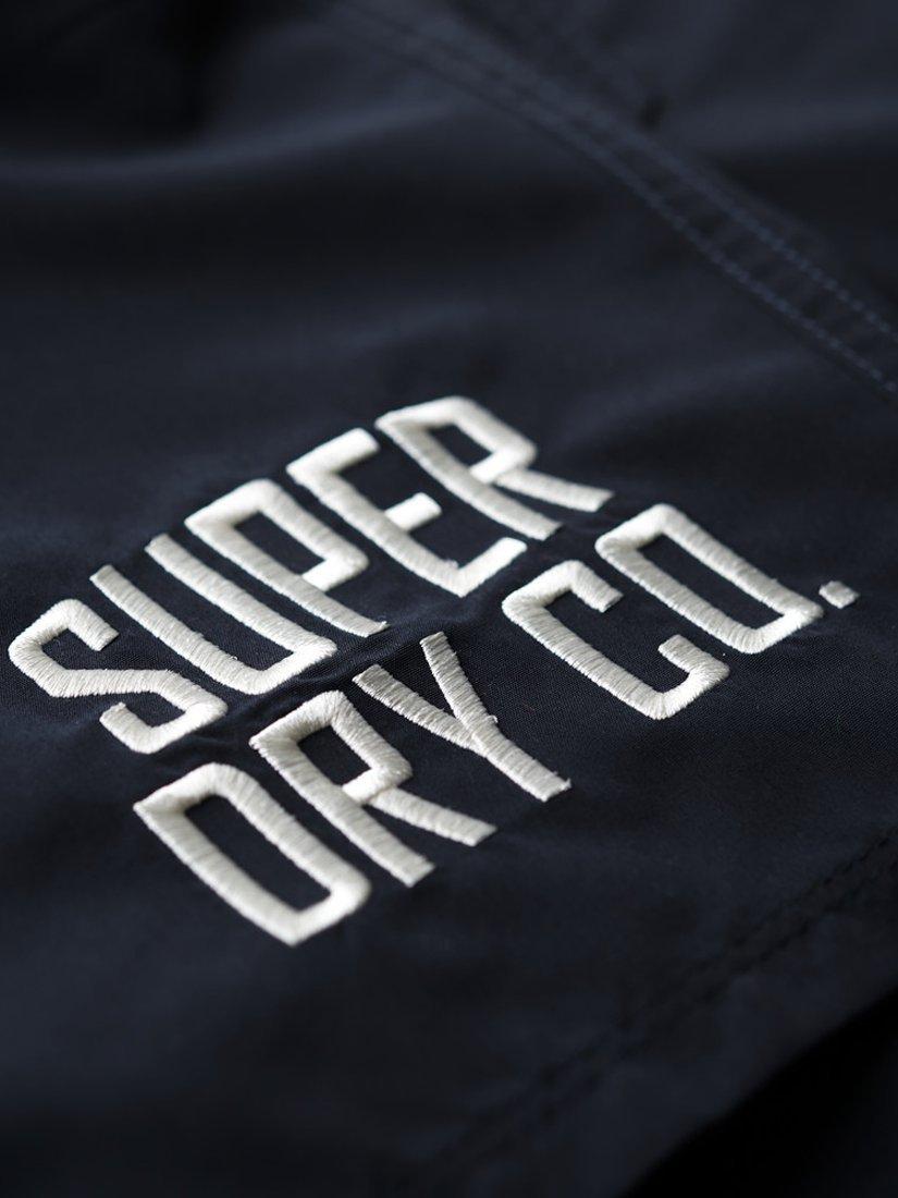 Product image 7 of 8, which shows Superdry Nautical Logo 17" Swim Shorts, Navy/Multi, S