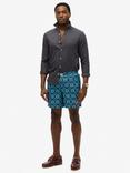 Superdry Tile Print 17" Swim Shorts