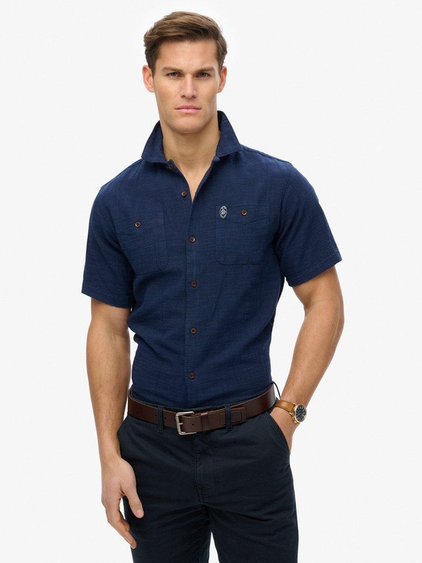 Superdry The Merchant Store Short Sleeve Textured Shirt